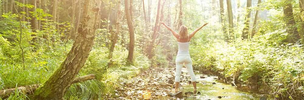 Wellnesswochenende - Yoga im Wald - Hotel Heinz | Westerwald Die Natur spüren und erleben - Hotel Heinz | Westerwald