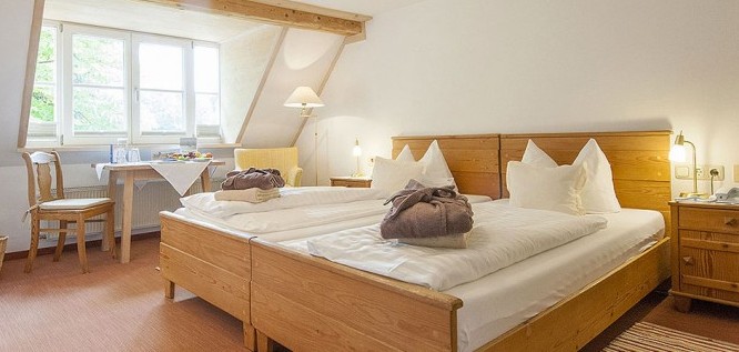 Doppelzimmer im Wellnesshotel Bayern