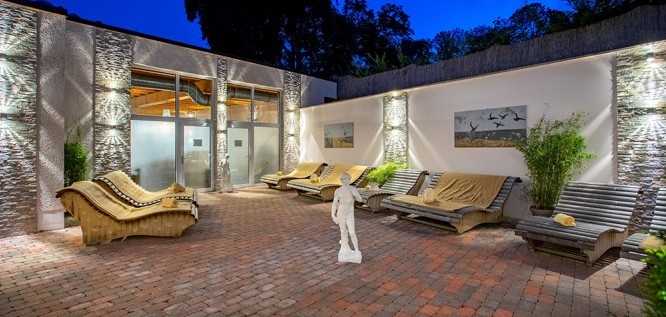 Die Spa Terrasse | Boutique Hotel Badehof - Osthessen
