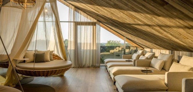 Das Mühlbach-Bad Füssing-Lower Bavaria relaxation room ‘Schwalbennest’