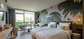 Schlafraum-Chalet Studio-Das Mühlbach-Bad Füssing-Niederbayern