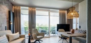 Wohnraum-Chalet Suite-Das Mühlbach-Bad Füssing-Niederbayern