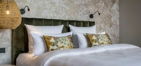 Detail eines Doppelzimmers im Hotel Mühlbach - Thermal Spa