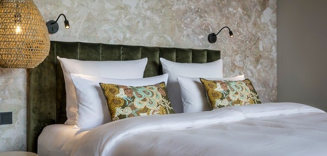 Detail eines Doppelzimmers im Hotel Mühlbach - Thermal Spa