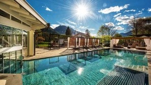 Hotel Paradies - Südtirol | Italien - Outdoor pool Outdoor pool| Hotel Paradies - Südtirol | Italien