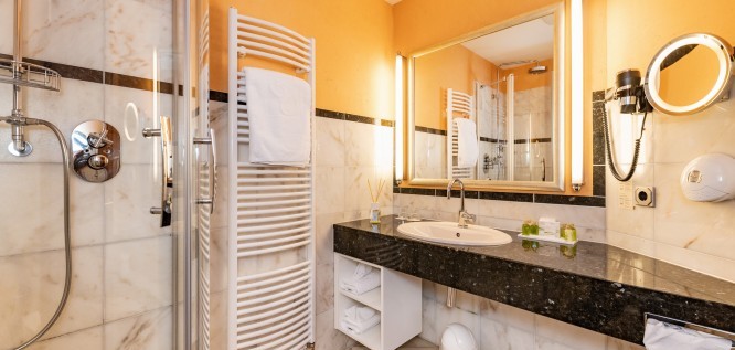 Badezimmer Villa | Göbel's Schlosshotel Prinz von Hessen - Nordhessen