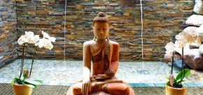 Fenster mit Orchidee | Grand Hotel Binz - Rügen | Ostsee