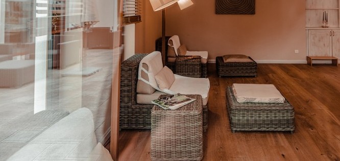 Ecke im Spa | Hotel Eisvogel - Niederbayern