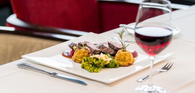 Hauptgang Restaurant - Hotel Heinz- Höhr-Grenzhausen - Westerwald