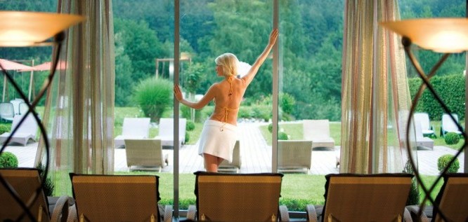 Aussicht von der Therme | Hotel Heinz - Westerwald