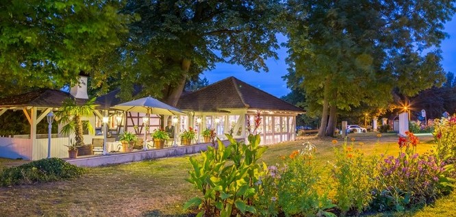 Gartenansicht | Romantik Hotel Schwanefeld - Meerane Sachsen 