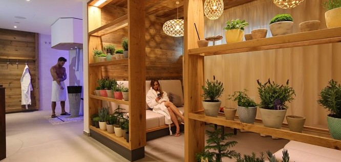 Ruhezone in der Saunawelt | Romantik Hotel Schwanefeld - Meerane Sachsen 