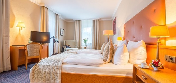 Superior Zimmer im Romantik Hotel Schwanefeld in Sachsen