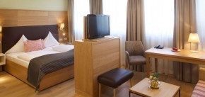 Blick in das gemütliche Doppelzimmer Münstelrand - Jammertal Golf & Spa-Resort - Datteln-Ahsen - NRW - Münsterland