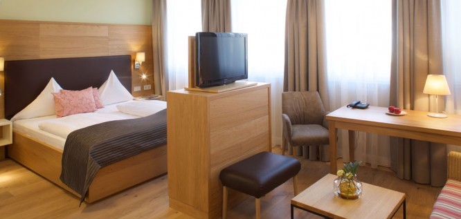 Blick in das gemütliche Doppelzimmer Münstelrand - Jammertal Golf & Spa-Resort - Datteln-Ahsen - NRW - Münsterland