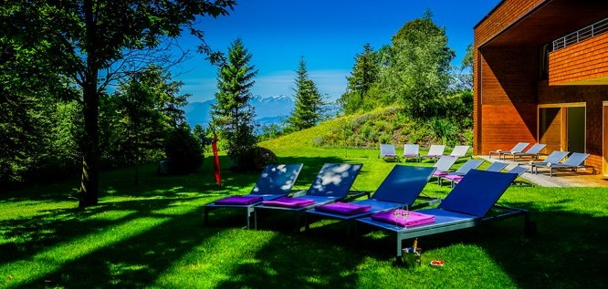 Wellnessgarten2 - Spabereich - MentalSpa-Resort Fritsch am Berg - Lochau - Österreich