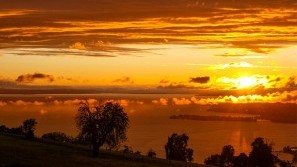 Sunset over Lake ConstanceMentalSpa-Resort Fritsch am Berg - Lochau - Austria