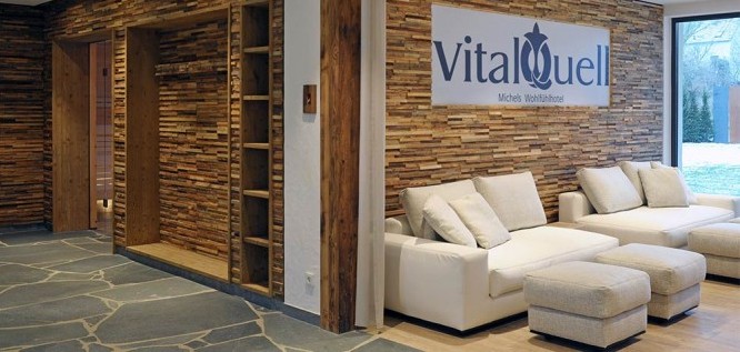 Lounge im VitalQuell Spa in Michels Wohlfühlhotel, Rheinland-Pfalz, Vulkan-Eifel, Schalkenmehren 