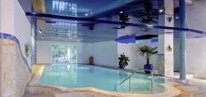 Das Schwimmbad im Molitors Mühle Hotel & Spa, Vulkan-Eifel, Eisenschmitt 