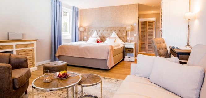 Das Wohlfühlzimmer Deluxe im Wellness Resort Romantischer Winkel in Bad Sachsa im Harz