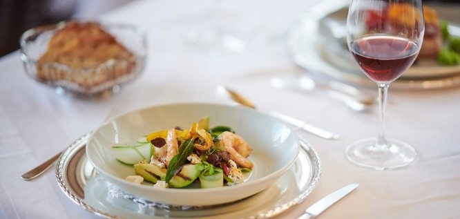 Maritimer Hauptgang - Schüle's Gesundheitsresort & Spa – Allgäu | Bayern 