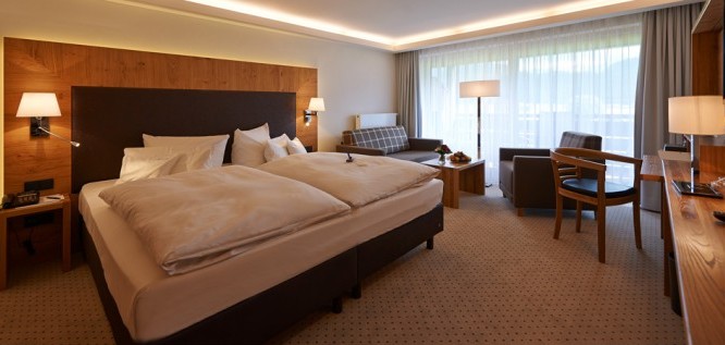 Das Doppelzimmer Erdbeere im neuen Anbau – Schüle's Gesundheitsresort & Spa – Allgäu | Bayern