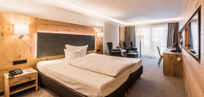 Blick in das Einzelzimmer Kamille | Schüle's Gesundheitsresort & Spa – Allgäu | Bayern