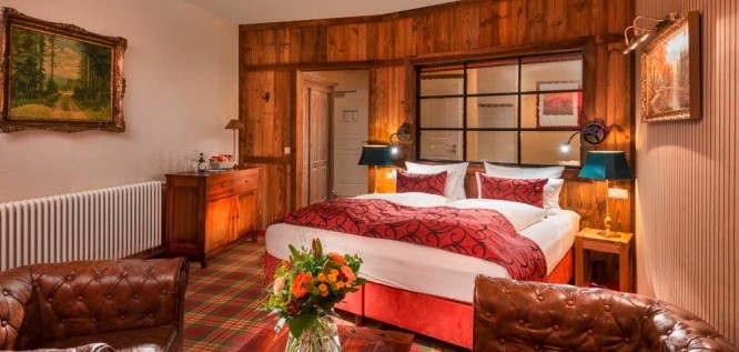 Wellnesszimmer Deluxe mit Balkon im Wellnesshotel Seeschlößchen | Privat-SPA & Naturresort – Niederlausitz/Brandenburg