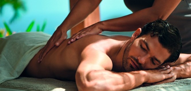 Rückenmassage - Strandhotel Georgshöhe - Norderney - Nordsee