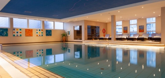 Meerwasserinnenpool Sauna - Strandhotel Georgshöhe - Norderney - Nordsee