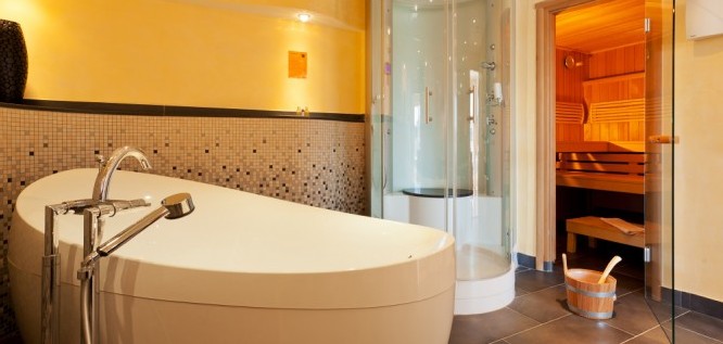 Suite Prestige Wellness Sauna Whirlpool - Strandhotel Georgshöhe - Norderney - Nordsee