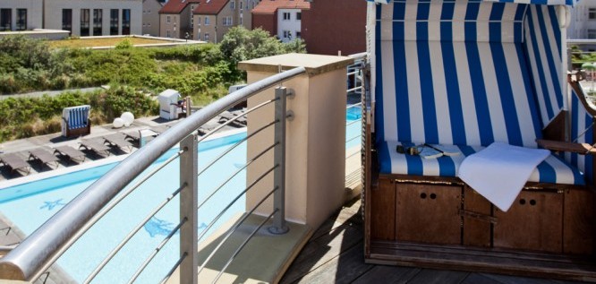 Suite Prestige Wellness Terrasse - Strandhotel Georgshöhe - Norderney - Nordsee