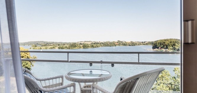 Vitalia Seehotel - Bad Segeberg - Schleswig-Holstein - View from the balcony over Lake Segeberger