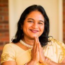 Kerala Ayurveda Expertin im Wellnesshotel Seeschloesschen Senftenberg mit der Vaidya Upula Samarakoon