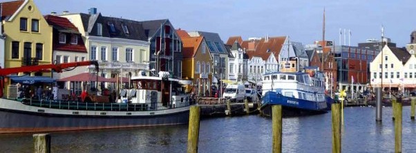 The harbour of Husum radiates peace and relaxation