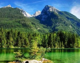 Wellness at Hintersee near Ramsau in Bavariaa