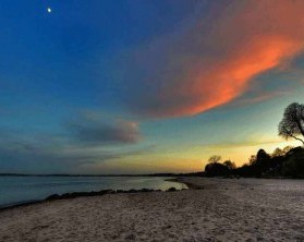 Sonnenuntergang an der Ostsee