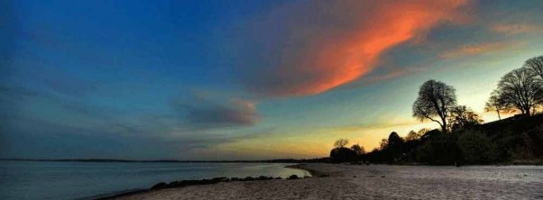 Sonnenuntergang an der Ostsee