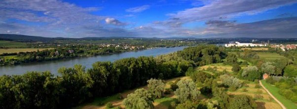 Blick auf den Mittelrhein im Wellnessurlaub
