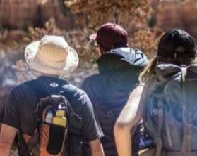 Hiking together in a wellness holiday is a relief